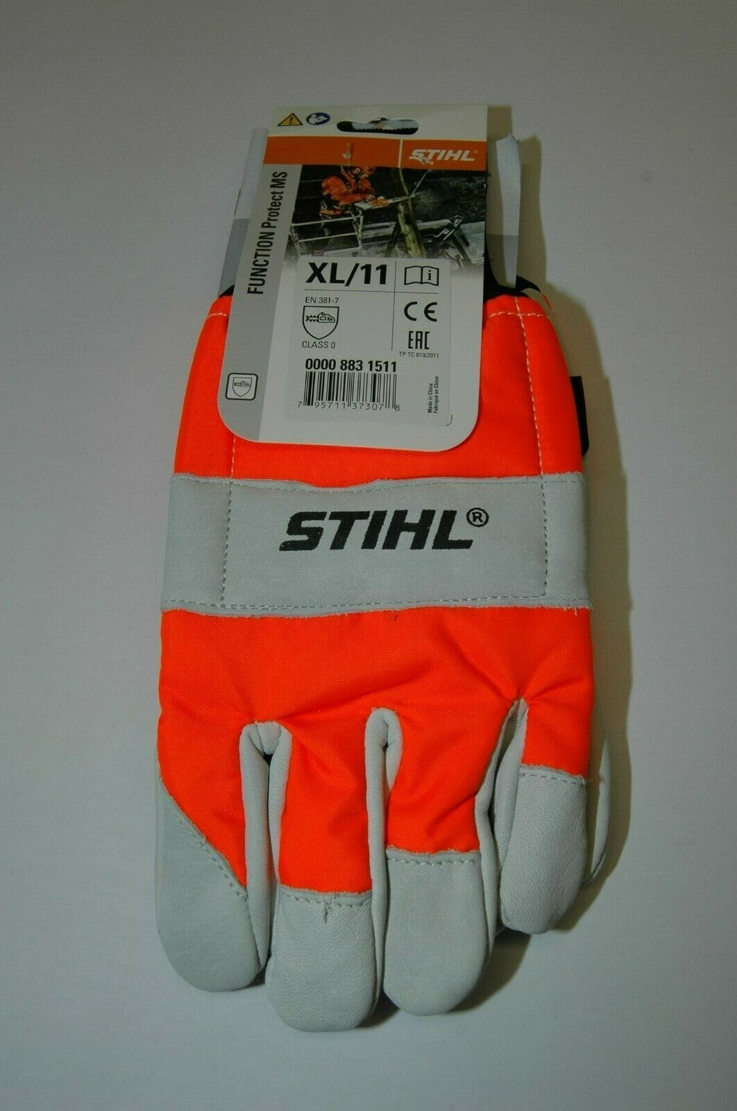 Stihl FUNCTION PROTECT Handschuhe Lederbesatz + Schnittschutz Gr. XL -  AMEISENGARTEN