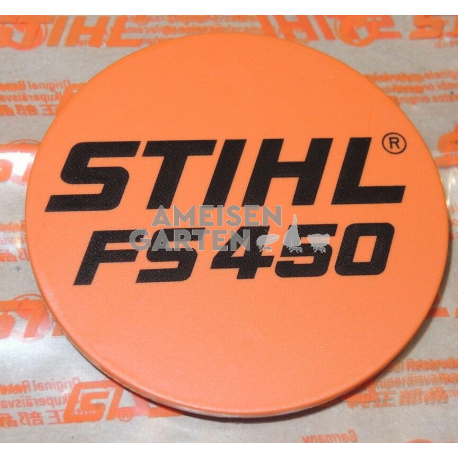 4128 Stihl Typenschild Freischneider FS450 FS 450